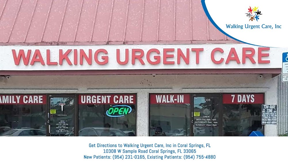 Walking Urgent Care Coral Springs FL